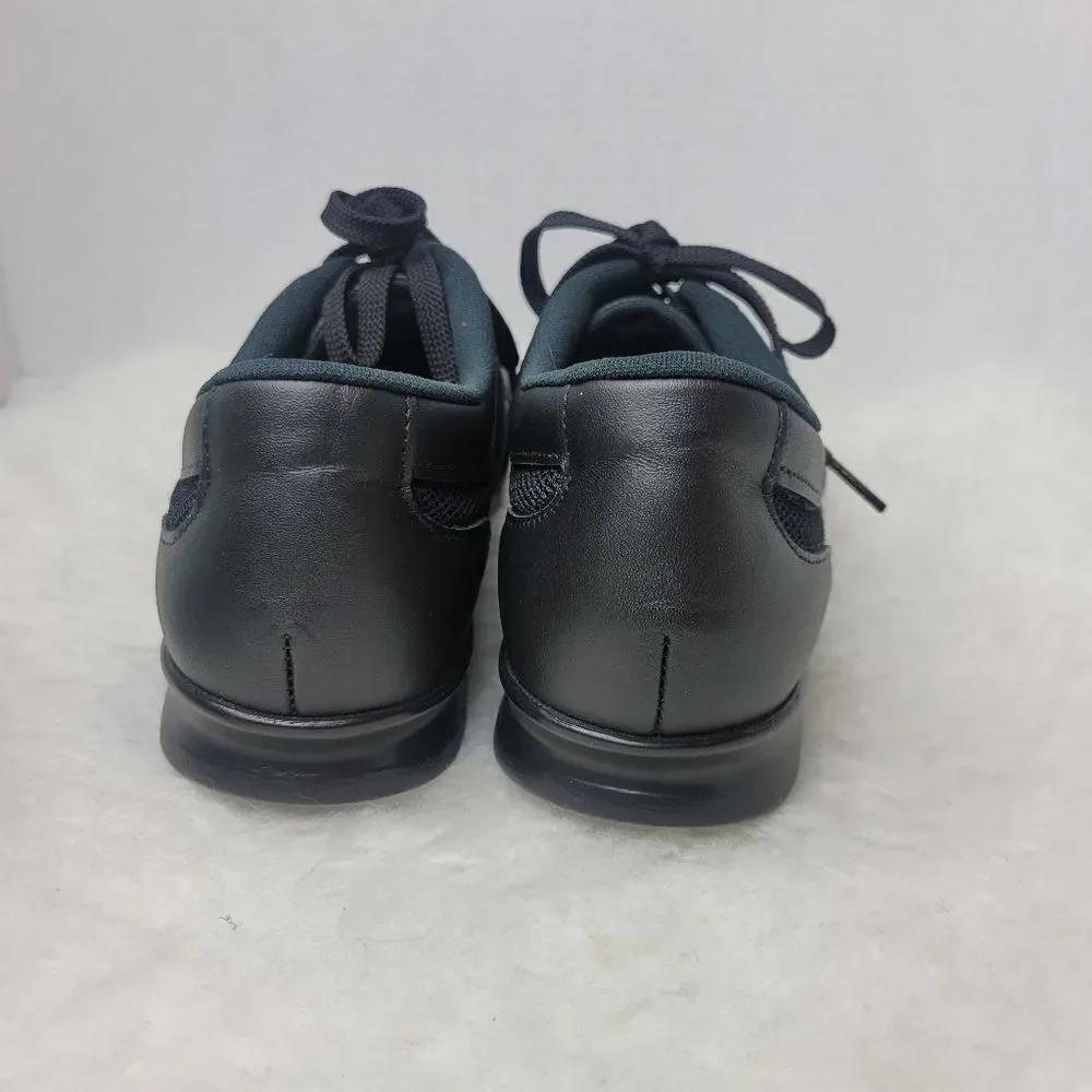 SAS Ft Mesh Black Walking Womens Casual Shoes Size 9.5